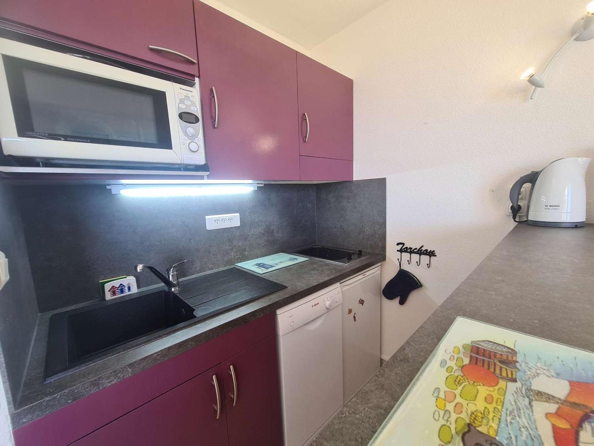 Appartement 2 Pieces/Cabine, Piscine, Parking, Bord De Mer - Saint Jean De Monts - Fr-1-224C-81 Экстерьер фото
