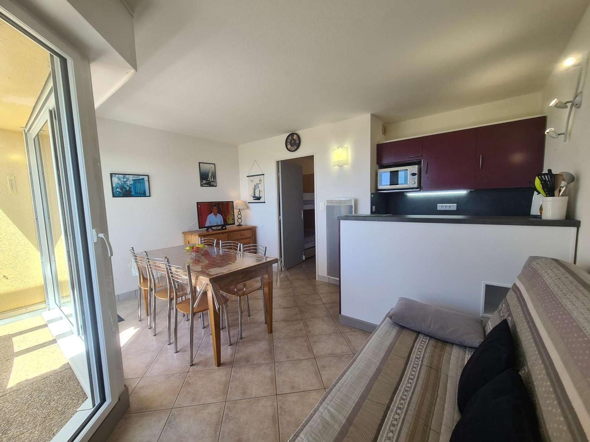 Appartement 2 Pieces/Cabine, Piscine, Parking, Bord De Mer - Saint Jean De Monts - Fr-1-224C-81 Экстерьер фото