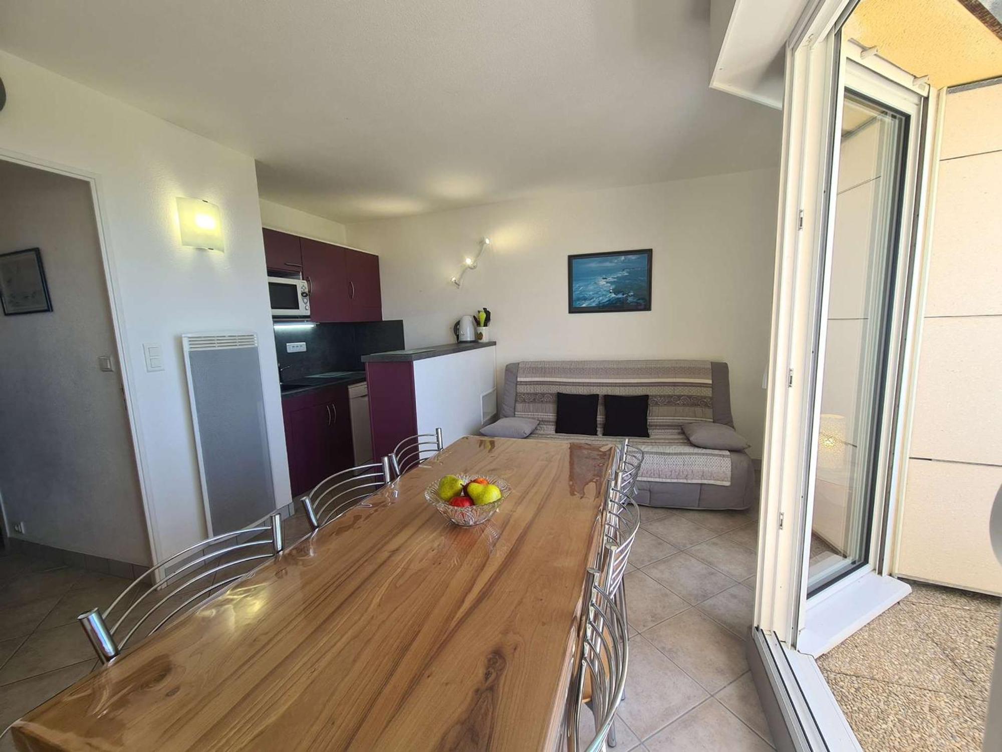 Appartement 2 Pieces/Cabine, Piscine, Parking, Bord De Mer - Saint Jean De Monts - Fr-1-224C-81 Экстерьер фото