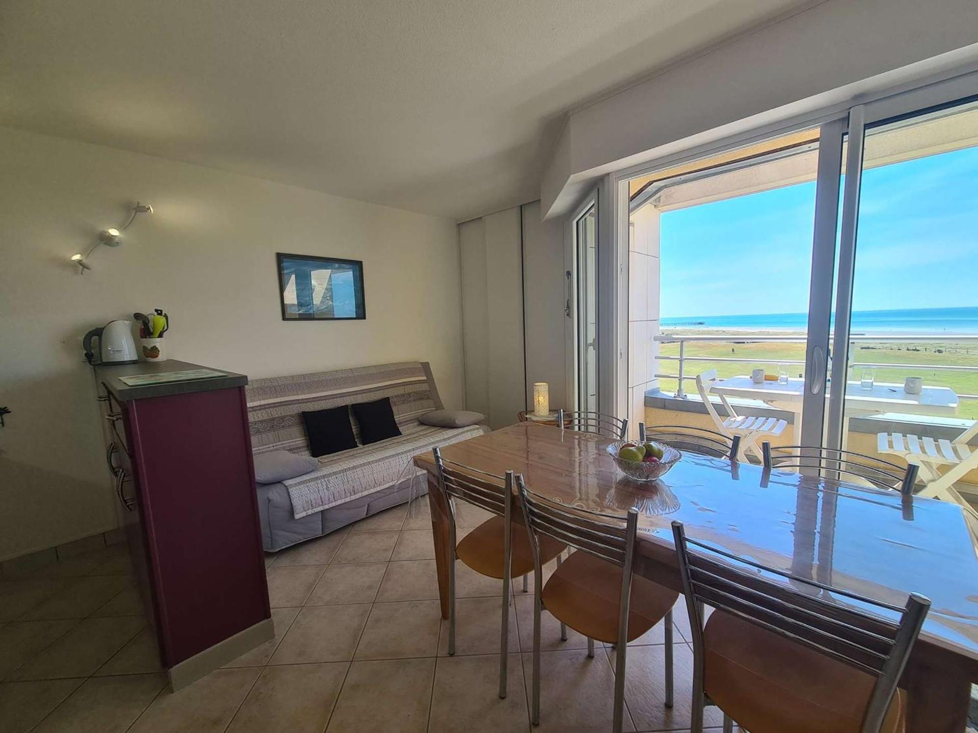 Appartement 2 Pieces/Cabine, Piscine, Parking, Bord De Mer - Saint Jean De Monts - Fr-1-224C-81 Экстерьер фото